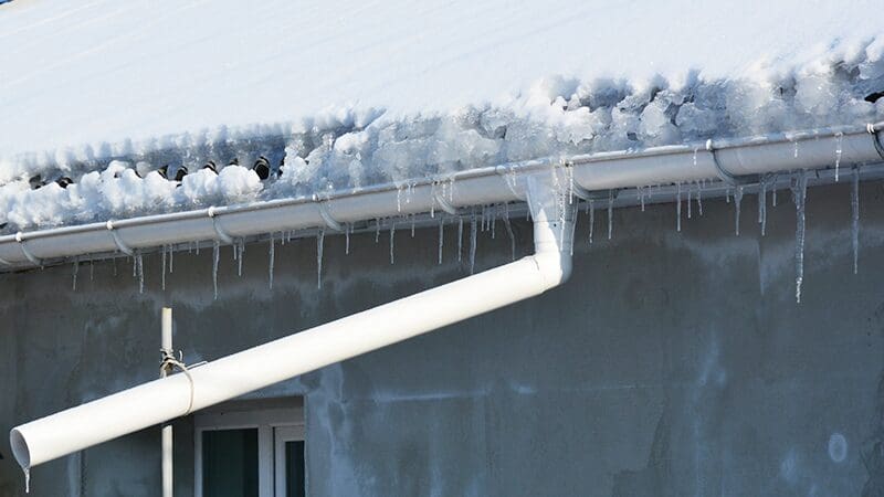 ice dam roof